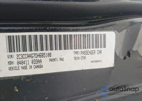 2013 Chrysler 300 Motown из США, поврежденный, VIN 2C3CCAAG7DH685108